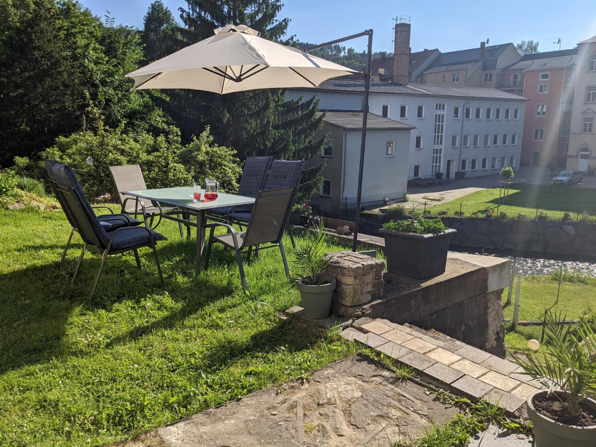 F2 - Urlaubsmagie Sauna, Whirlpool, Pool & Garten Sebnitz Bagian luar foto